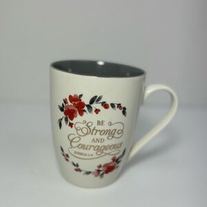 Be Strong and Courageous Joshua 1:9 Cup Christian Art Gifts Mug 692
